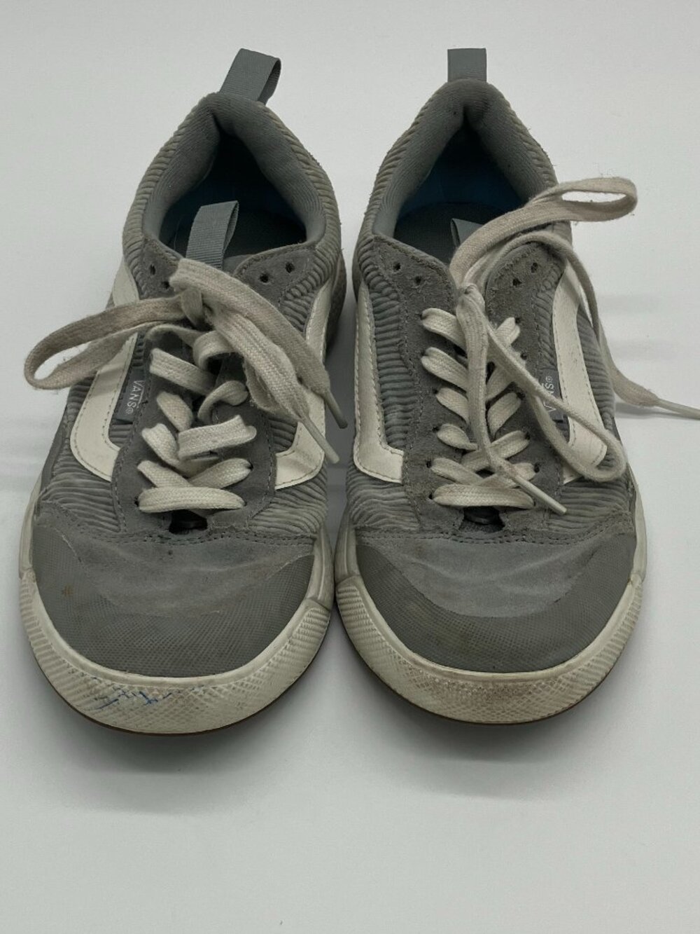 Vans Ultra Range EXO SE Corduroy Neutral Grey Sneakers Sz 6.5